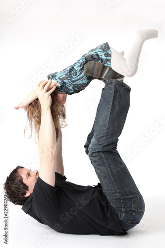Fotografie Vater und Kind