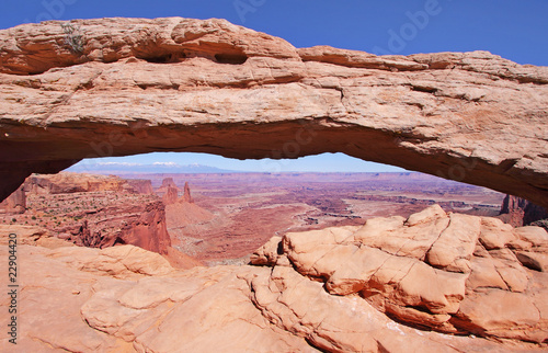 Mesa Arch in Canyonlands Utah USA