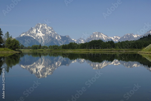 Mount Moran from Oxbow bend