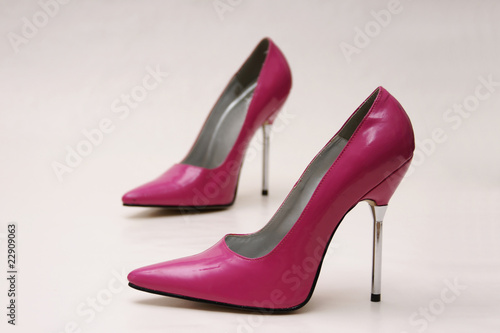 pink pumps high heels