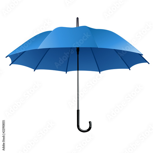 blue umbrella