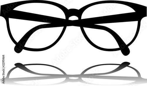 glasses vector illustration