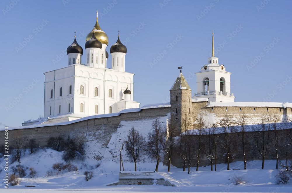 Trinity Cathedral in Pskov Kremlin Trinity Cathedral in Pskov Kremlin