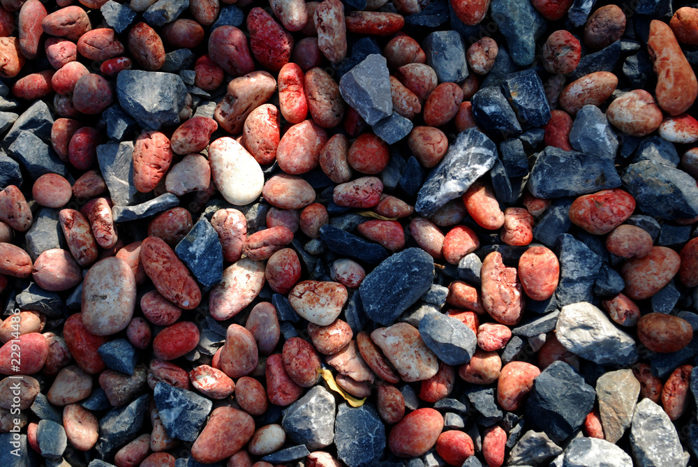red and black stone red and black stone