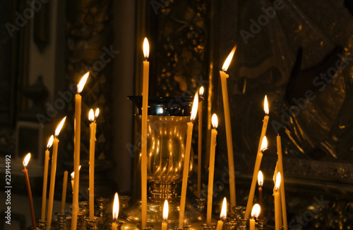 Trinity Cathedral in Pskov Kremlin. Internal interiors