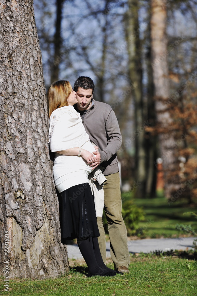 Fototapeta premium happy pregnancy