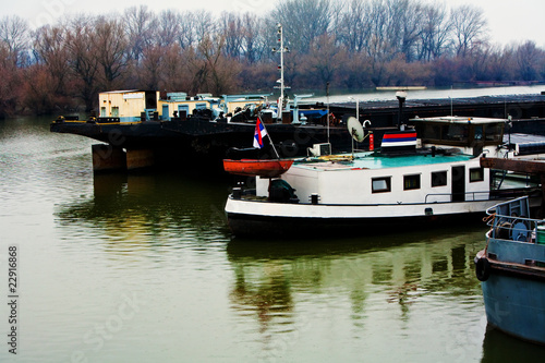 river barges photo