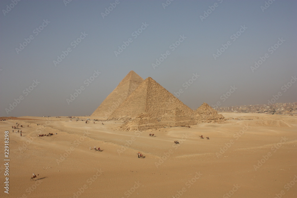 Fototapeta premium Pirámides de Giza