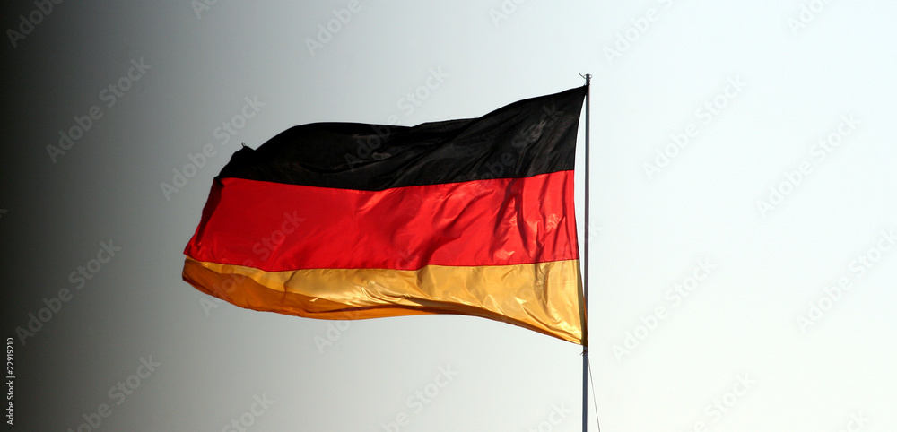 Naklejka premium deutschland fahne