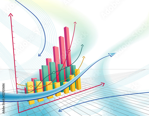 Abstract business graph
