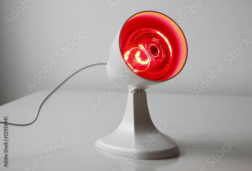 Rotlichtlampe photo