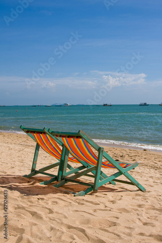 Beach on a sunny day.Thailand . © OlegD