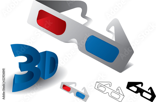red blue 3d anaglyph glasses