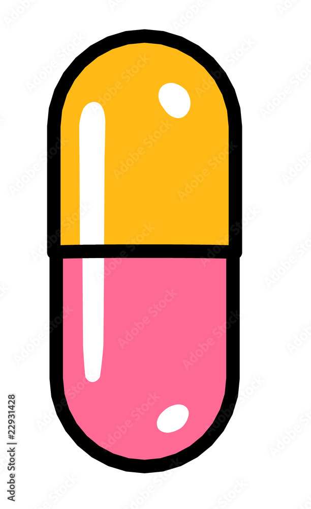 Graphical representation of pill Graphical representation of pill