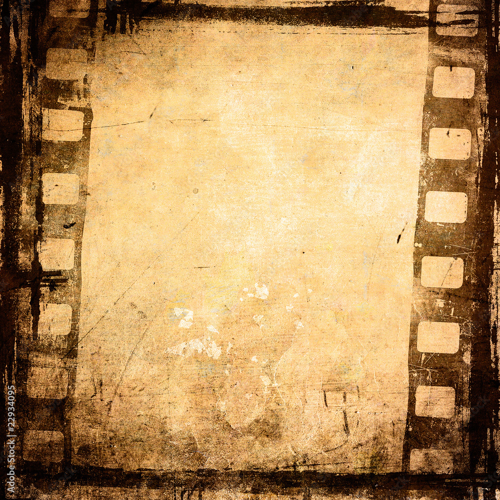 Naklejka premium grunge film background