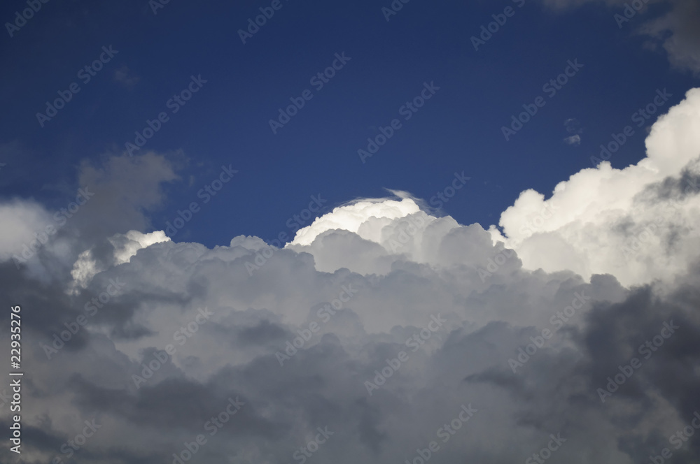 Fototapeta premium Beautiful Clouds Lit by Sun