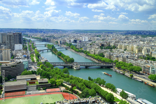 Parigi, la Senna dall'alto