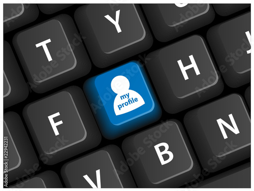 "MY PROFILE" key on keyboard (preferences user account)