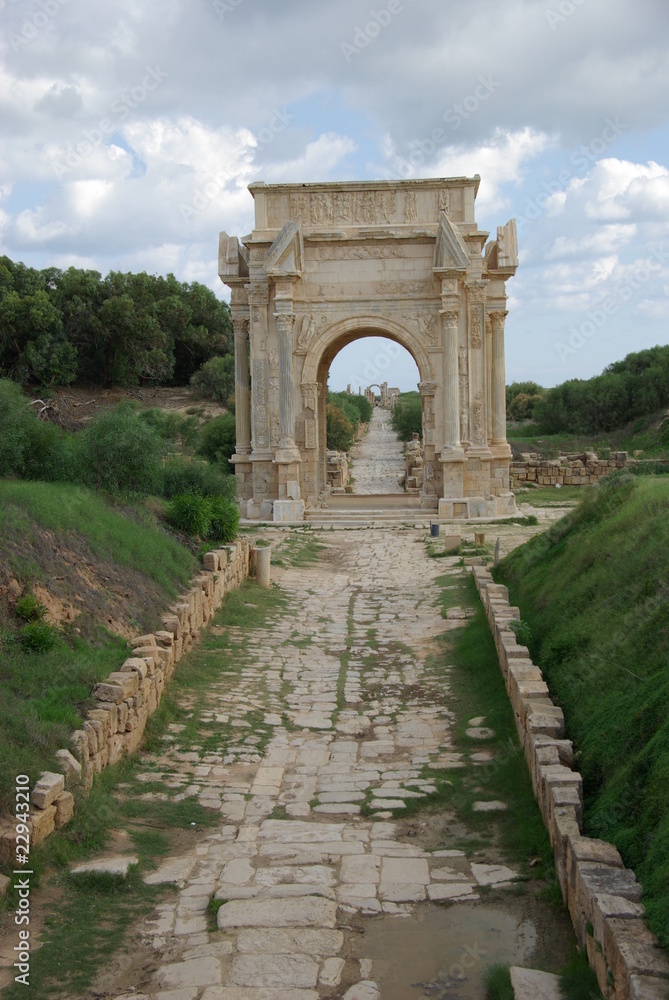 Arche romaine, Libye