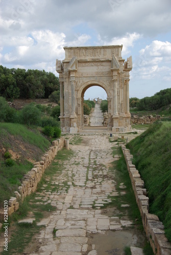 Arche romaine, Libye