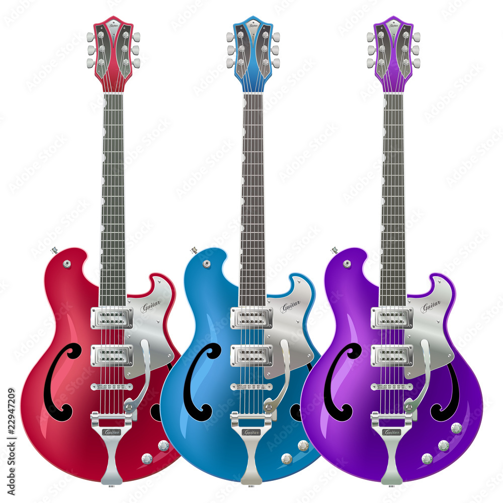 Obraz premium Guitars