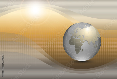 abstract background with wo...