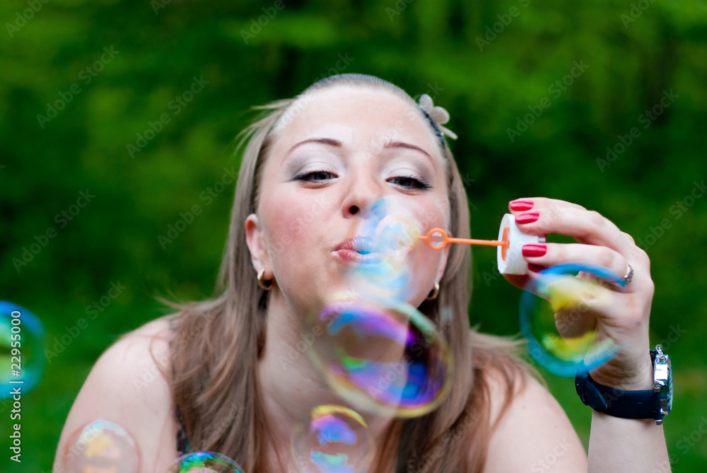 Making bubbles
