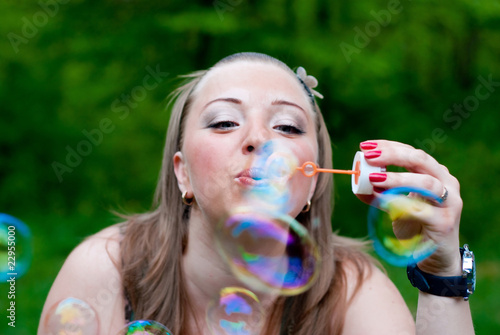 Making bubbles