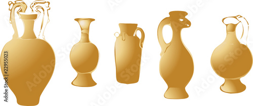 ancient bronze pots