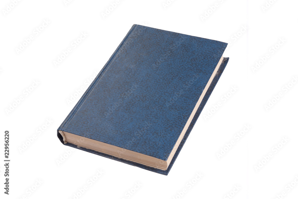 blue book isolated on white blue book isolated on white