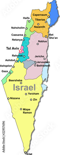 Israel map