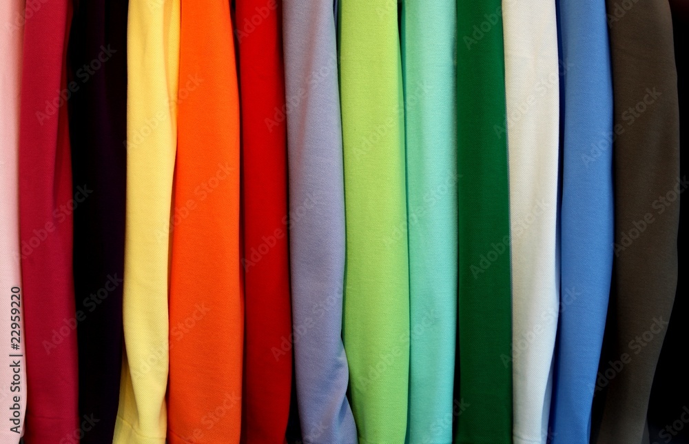 Bunte shirts in vielen Farben Bunte shirts in vielen Farben