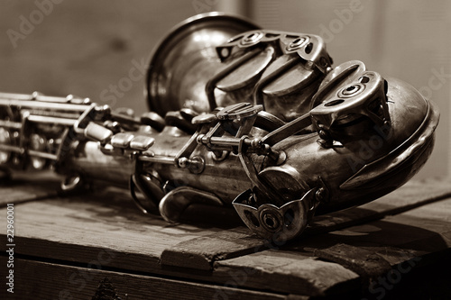 Photo saxophone