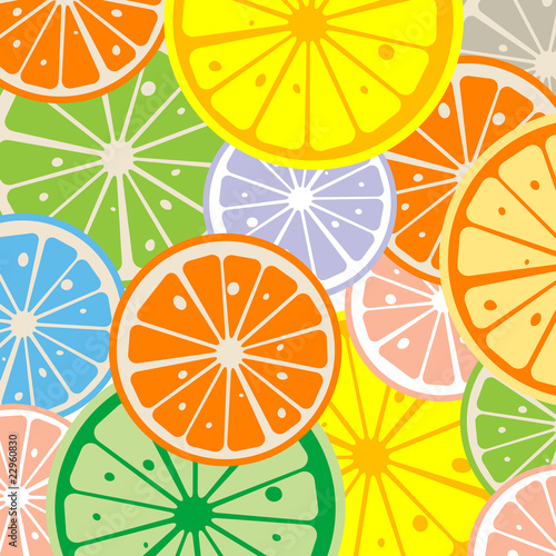 Seamless lemon