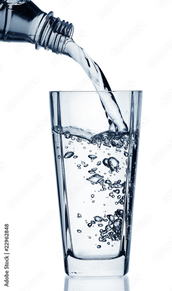 custom made wallpaper toronto digitalFlowing water in a glass