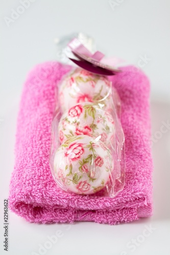 rose bath fizzer photo