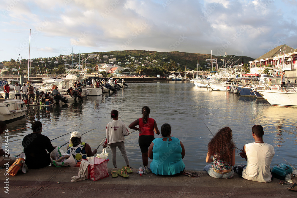 Partie de pêche à Saint Gilles - Ile de la réunion