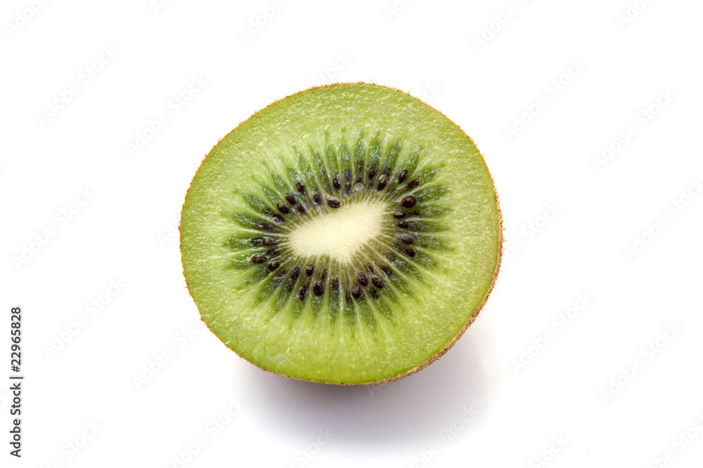 kiwi isolated on white