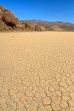 Dry lake bed in Death Valley CA
