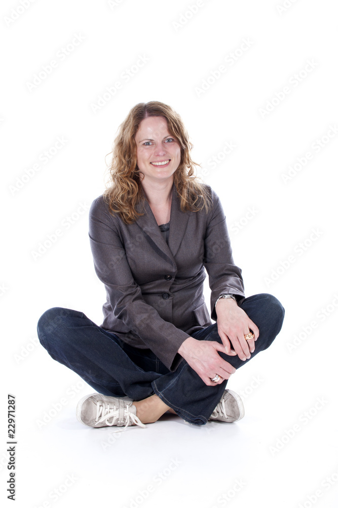 Frau im Schneidersitz #2 Frau im Schneidersitz #2