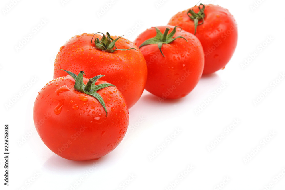red tomato vegetables isolated on white background red tomato vegetables isolated on white background