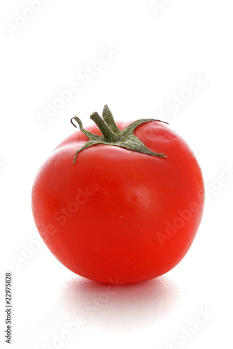 Wallpaper Mural red tomato  isolated on white background Torontodigital.ca