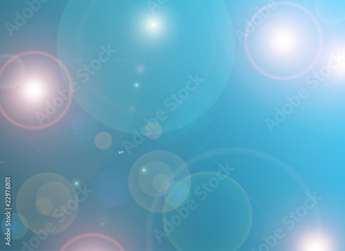 abstract blue background with circle