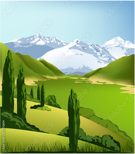 Mountain landscape