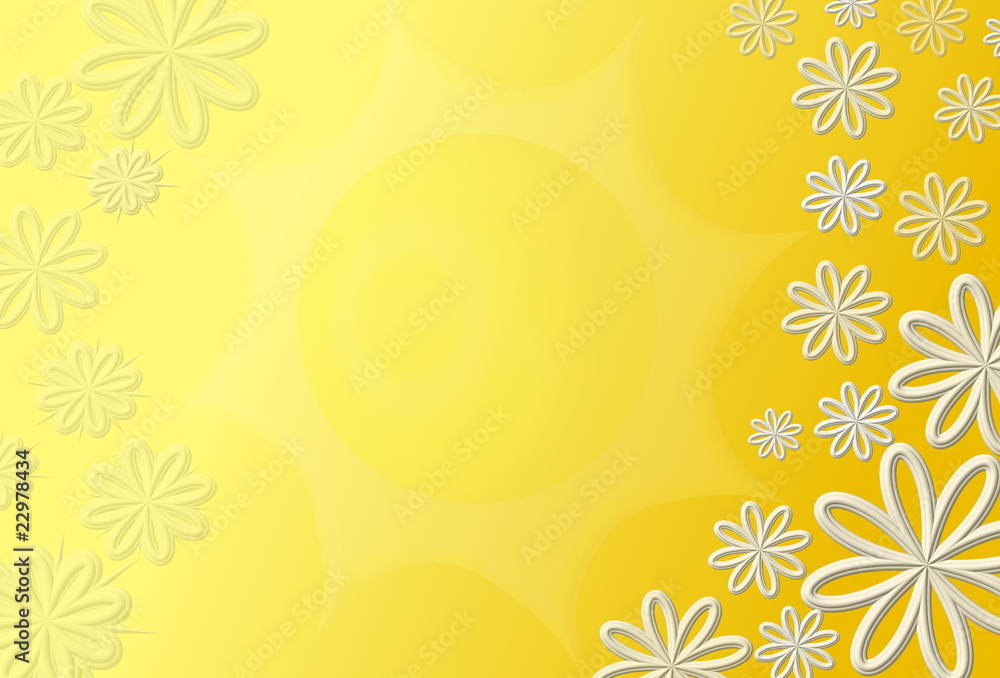 gelber sommerlicher Hintergrund
