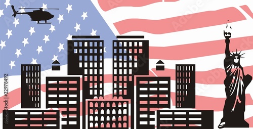 American Dreams - vector illustration