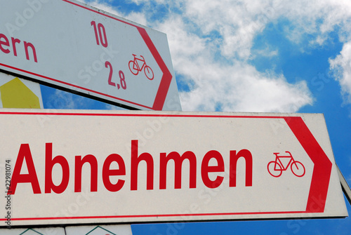 Foto Radfahren fördert das Abnehmen