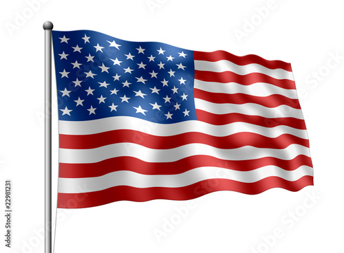 USA-Flagge