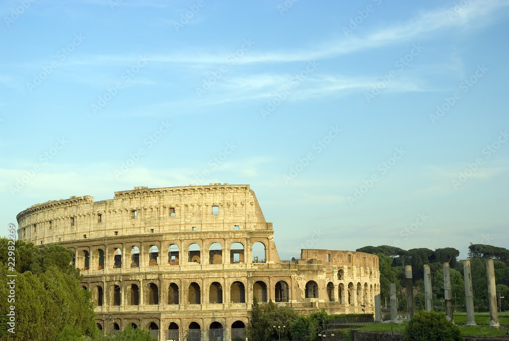 Roma, il Colosseo, veduta d'insieme