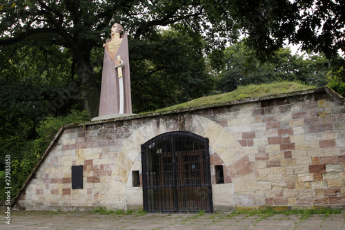 Obraz na płótnie Denkmal für Marschall Ney in Saarlouis w salonie